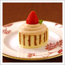 紅茶のショートケーキ（ババロア仕立て）